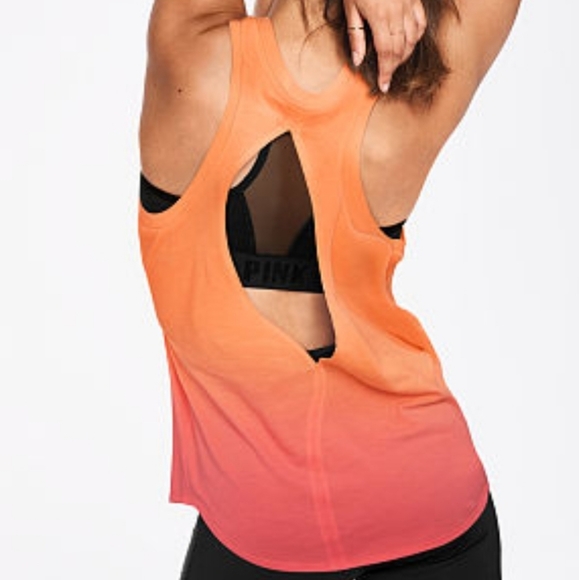 PINK Racerback Tee - Small - Picture 2 of 7